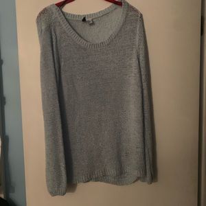 H & M blue sweater